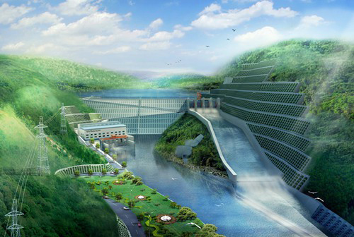 蓟州老挝南塔河1号水电站项目